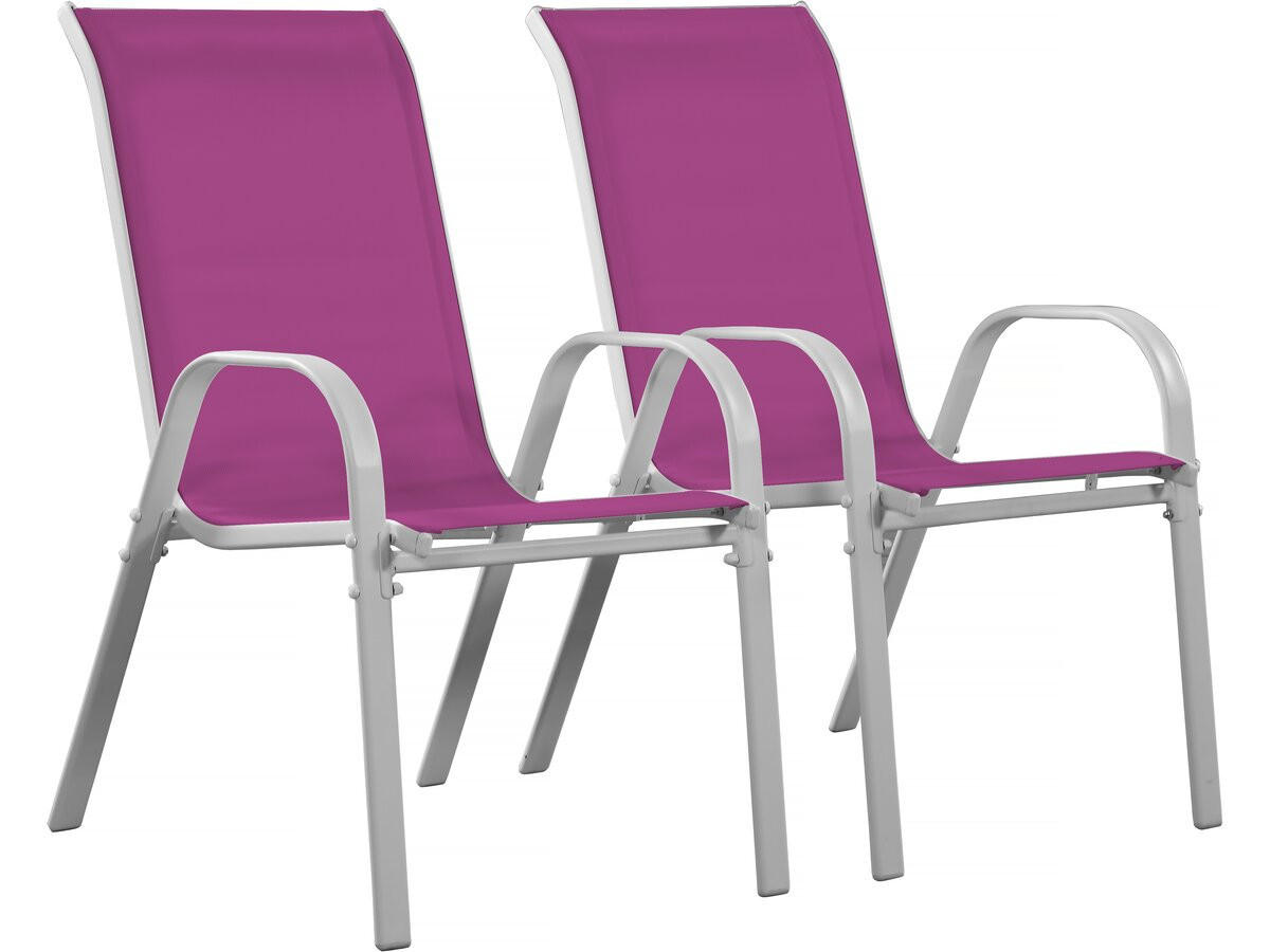GARTENSESSEL cordoba Rosa - Pink, Metall (75/92/53cm) - Habitat Garten
