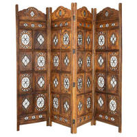 PARAVENT aus Holz, braun, 3x180cm - Braun, Holz (200/180/2.5cm) - Wanderlust