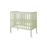 BEISTELLBETT Milo - Mintgrün, Holz (50/100cm) - kiki design