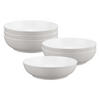 FOODBOWLS Liberty Pure Colors New Grey ø 25 cm 6er Set - Grau, Keramik (25.4cm) - Seltmann Weiden