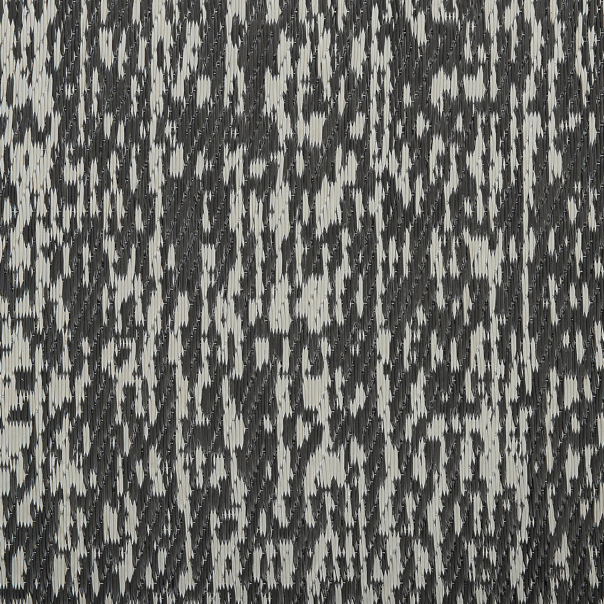 OUTDOOR-TEPPICH Ballari 180/120 cm - Schwarz, Kunststoff (120/180cm) - Beliani