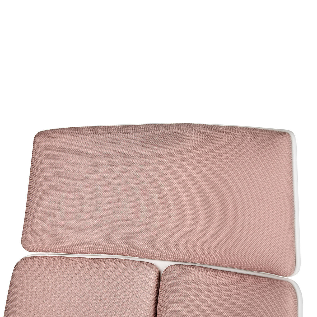 BÜROSTUHL Pfirsichrosa Delight - Pink, Textil (64/116/64cm) - Beliani