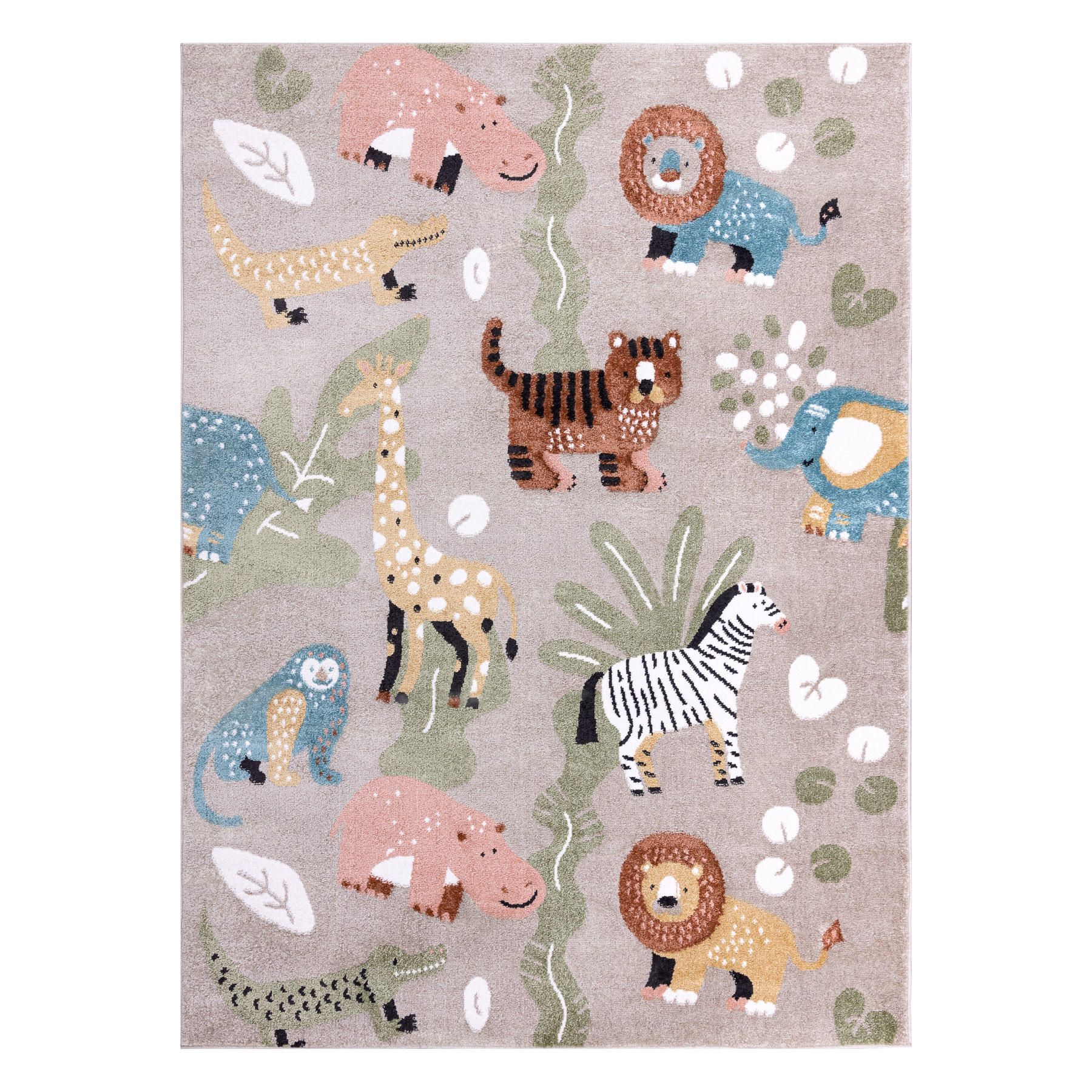 TEPPICH Fun 80/150 cm - Beige, Textil (80/150cm) - rugsX