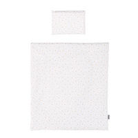 BABY BETTWÄSCHE Close to me 70 x 80 cm beige 4-tlg. Kissen, Kissenbezug, 100% Baumwolle, Polyester, Set: 0,485 kg - Beige, Textil (70/80cm) - Chipolino