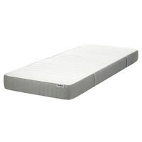 GEL-MEMORY-SCHAUMMATRATZE H3/4 Fest 80/200 cm Happiness - Weiß, Textil (80/200cm) - Beliani