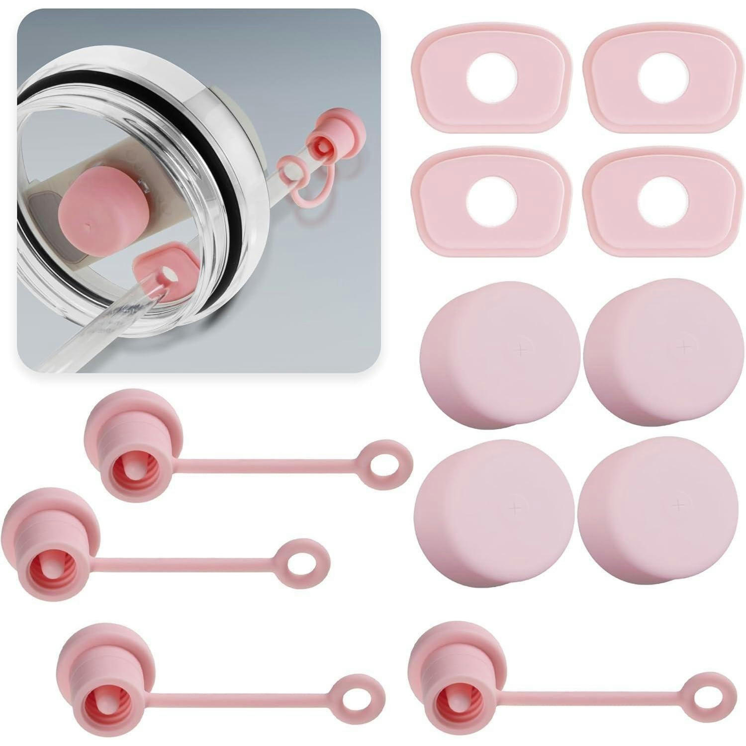 XXXLutz Strohhalm Rosa 6.5x1.5x6.5 cm