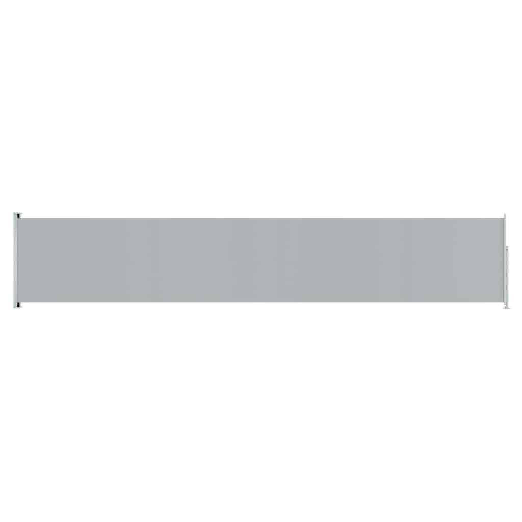 SEITENMARKISE Ausziehbar 117x600 cm Grau - Grau, Textil (117/117/600cm) - furnicato