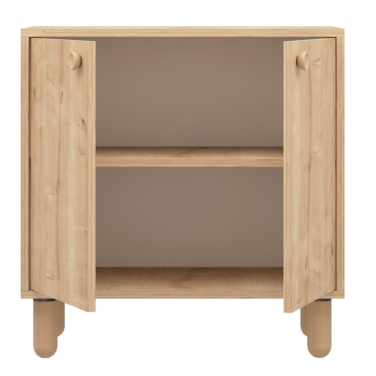 BUFFETSCHRANK lina beige - Beige, Holz (36/73/72cm) - Habitat Garten