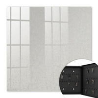 SCHLÜSSELBOX Schwarz 30x30 cm- Türöffnung nach rechts - Natürliche Eleganz - Beige, Metall (30/30/5cm) - TULUP
