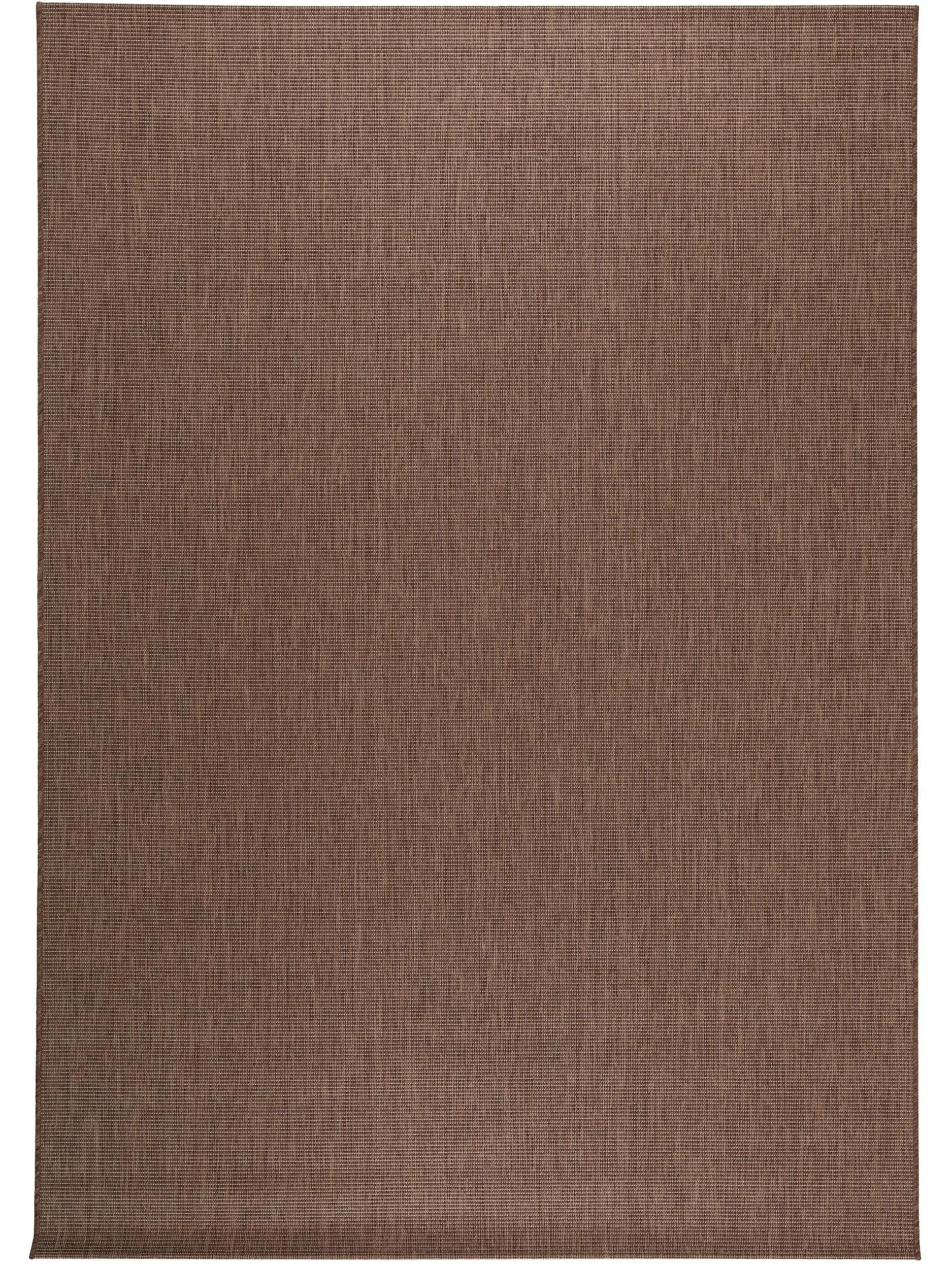 benuta Outdoorteppich Braun 160x230 cm