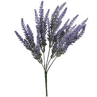 UMĚLÁ KVĚTINA, fialová, 36 cm - fialová, plast (36cm) - Mondex