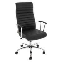 BÜROSTUHL Schwarz - Schwarz, Textil (68/117/71cm) - MCW