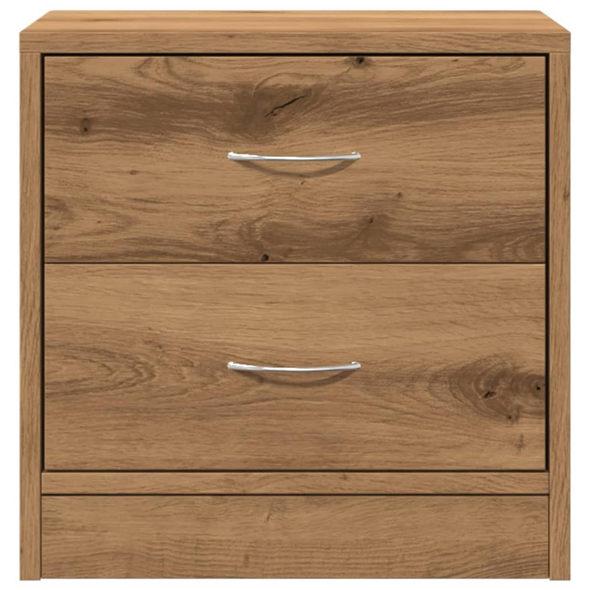 NACHTTISCHE 2er set Artisan-Eiche 40/30/40 Cm Holzwerkstoff - Braun, Holz (30/40/40cm) - vidaXL