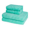 FROTTIERSET Cashmere feeling 4-teilig - Türkis, Textil (50/100cm) - Ross