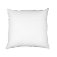 KOPFKISSEN, 80x80 cm, 100% Baumwolle, Weiß - Weiß, Textil (80/80cm) - Zollner