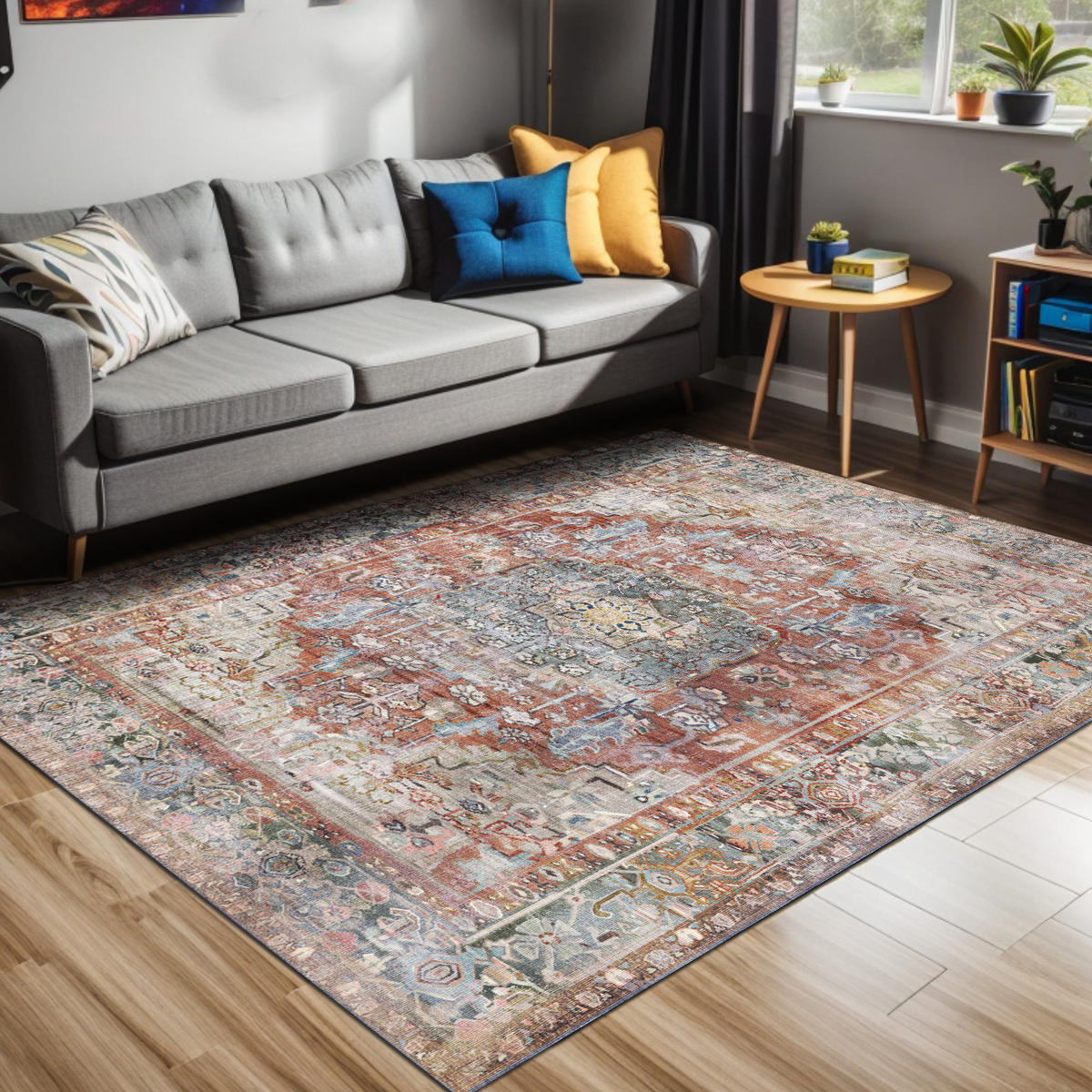 TEPPICH Tolas 200/300 cm - Multicolor, Textil (200/300cm) - Bamyum