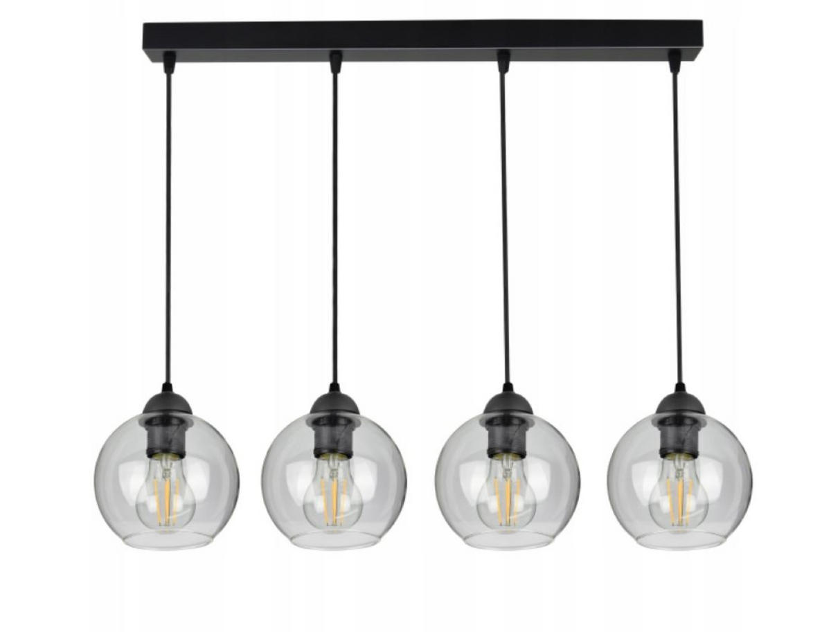 PENDELLEUCHTE HAGEN - Transparent, Glas/Metall (15/70/100cm) - kiki design