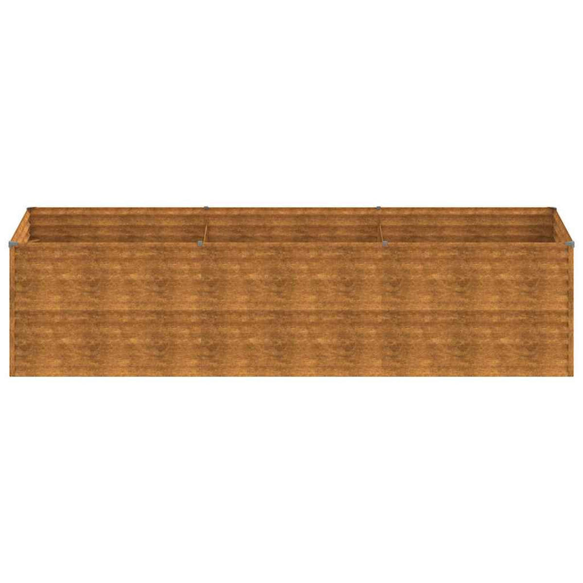 HOCHBEET 290/100/69 Cm Cortenstahl - Braun, Metall (290/69/100cm) - vidaXL
