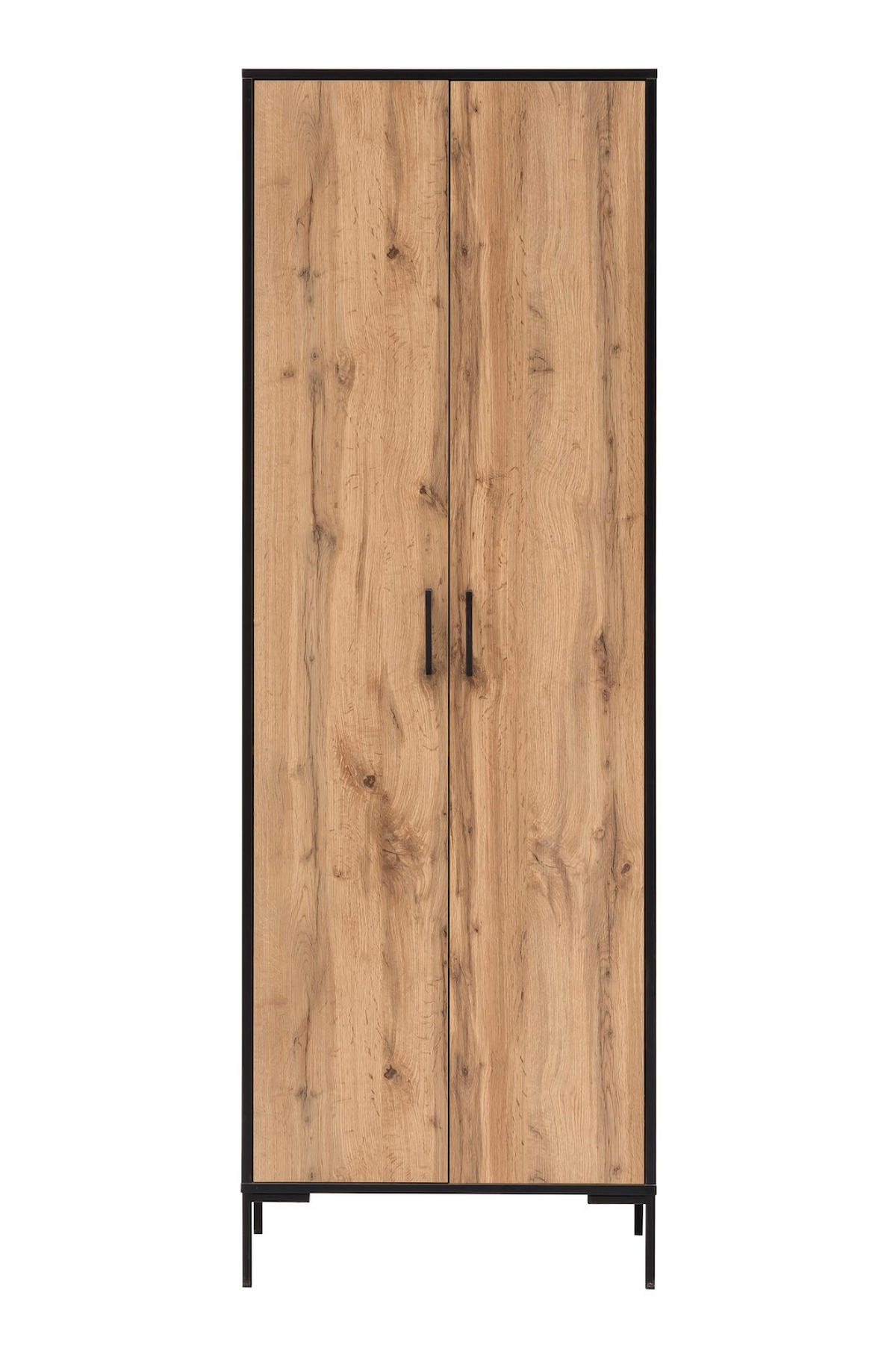 AKTENSCHRANK Panda 195x65x40 cm 5 Fächern & 2 Flügeltüren Eiche - Eichefarben, Holz (65/195/40cm) - PROREGAL