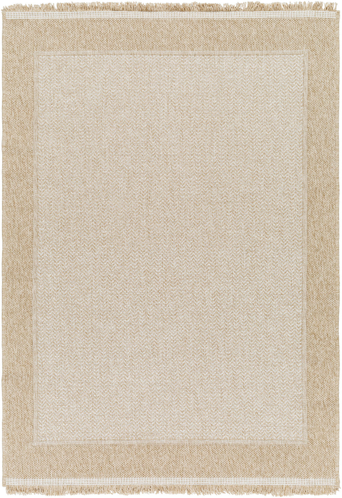 OUTDOORTEPPICH Jute-Optik 120x170 cm Beige - Braun, Kunststoff/Textil (120/170cm) - LIVABLISS