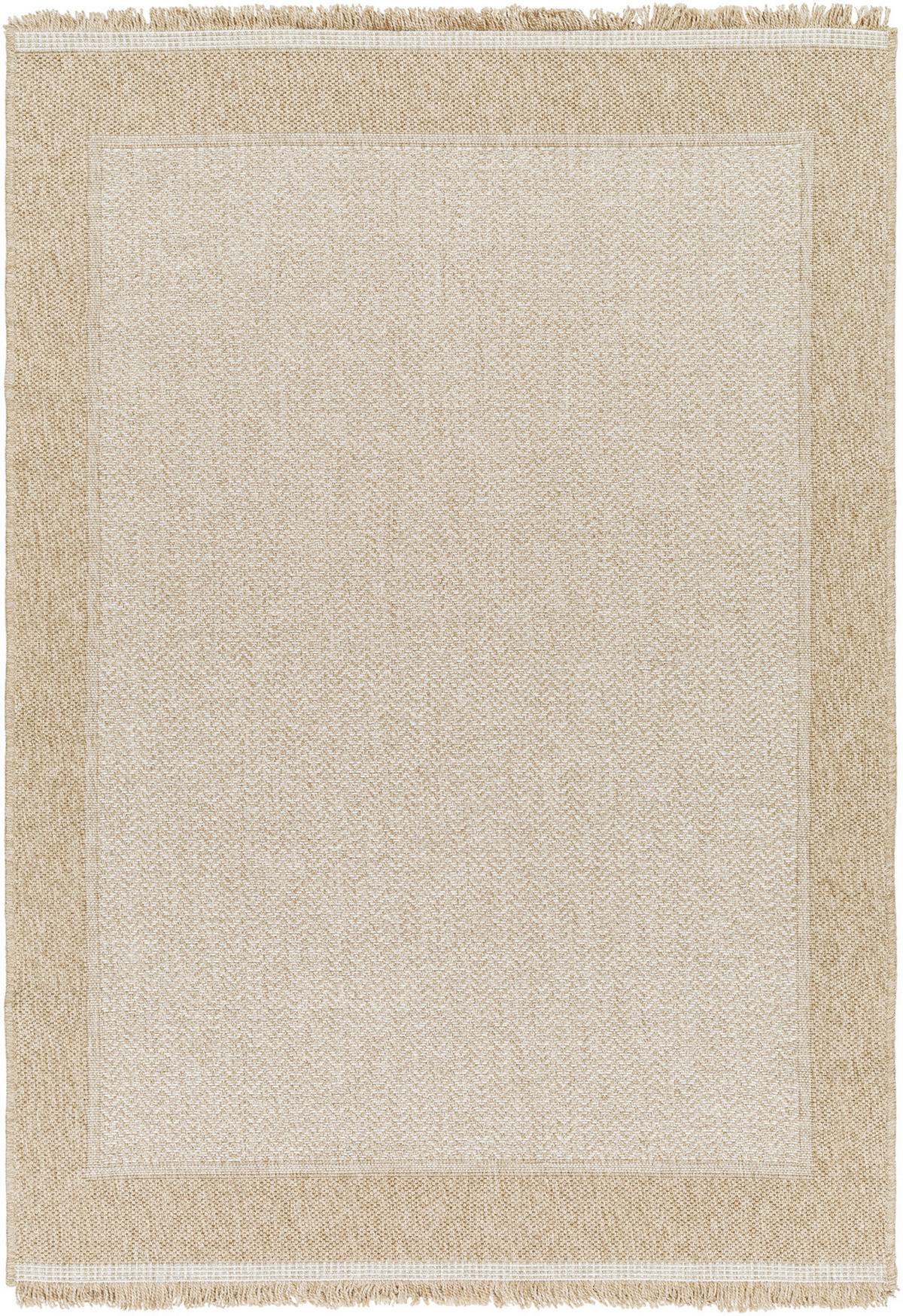 OUTDOORTEPPICH Jute-Optik 120x170 cm Beige - Braun, Kunststoff/Textil (120/170cm) - LIVABLISS