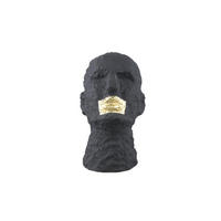 SKULPTUR Bertrand Schwarz 27/20/33.5cm - Schwarz, Keramik (20/33.5/27cm) - PTMD Collection