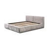 POLSTERBETT Lexie In Riviera - Beige, Holzwerkstoff/Textil (140/200cm) - Fun Möbel