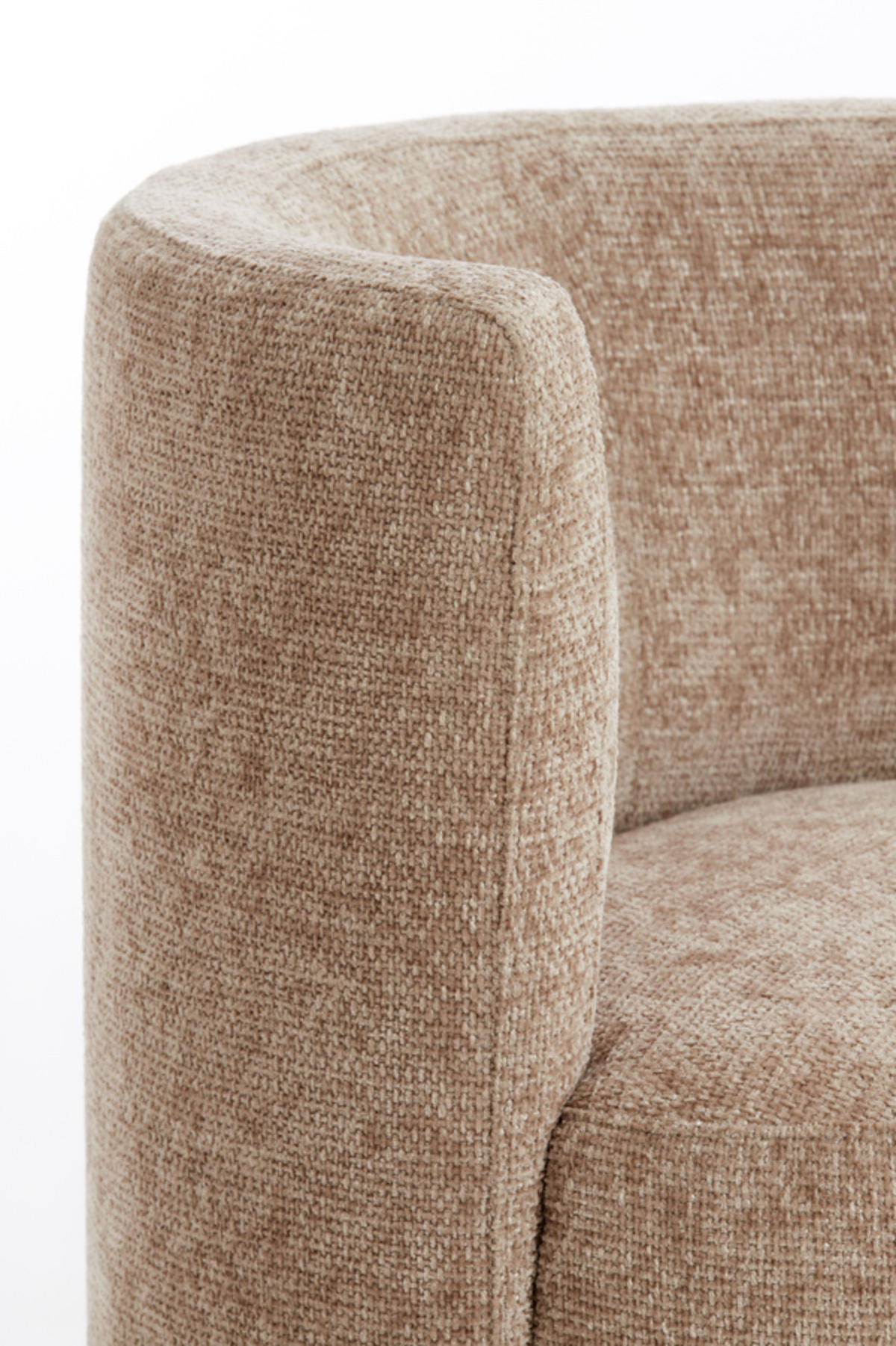 SESSEL Kamova Braun 65/65/78 cm - Beige, Holz (65/78/65cm) - Light & Living