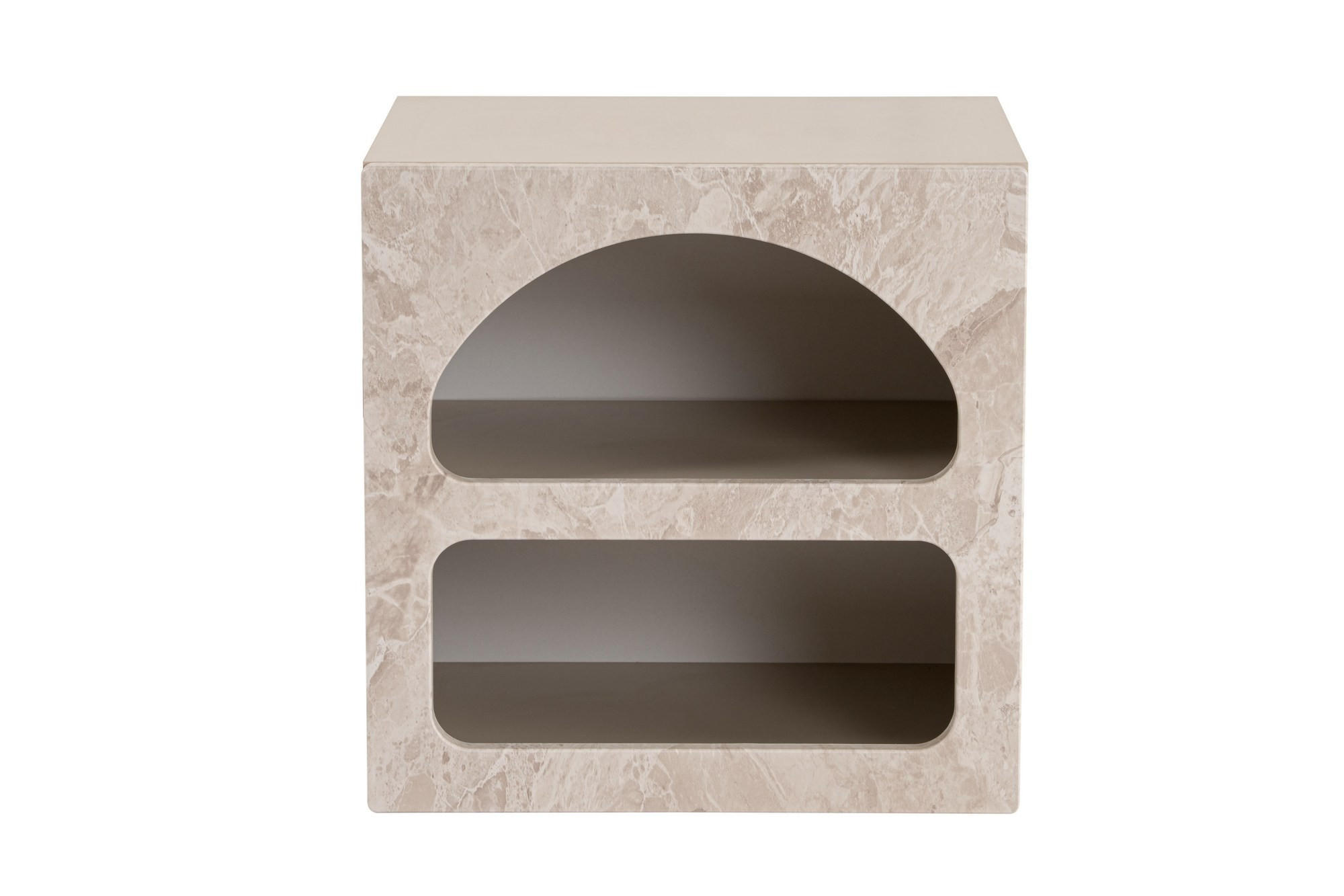 NACHTTISCH lorin beige - Beige, Holz (40/50/50cm) - Habitat Garten