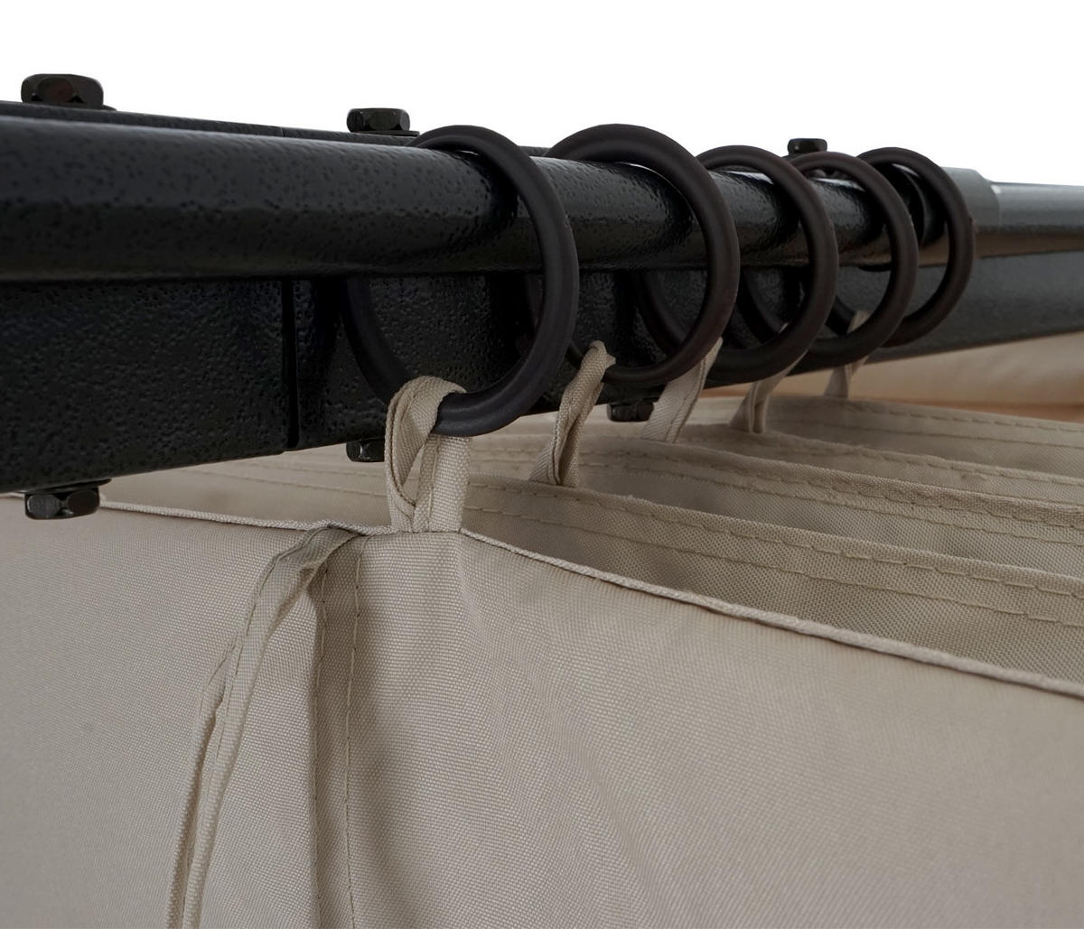 PERGOLA Cremeweiß - Weiß, Metall (300/232/300cm) - MCW