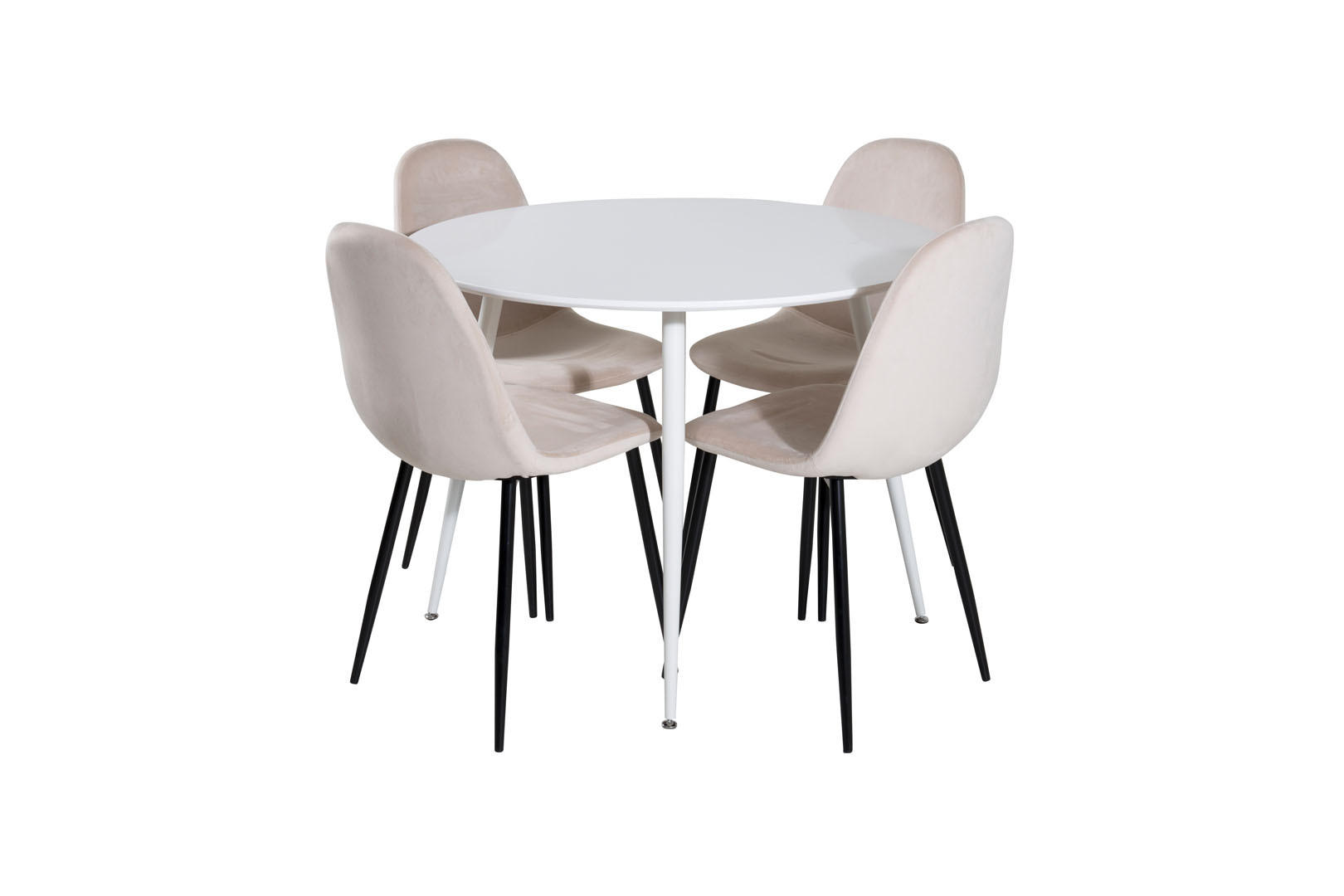 TISCHGRUPPE Beige - Beige, Holzwerkstoff (100/75/100cm) - ebuy24