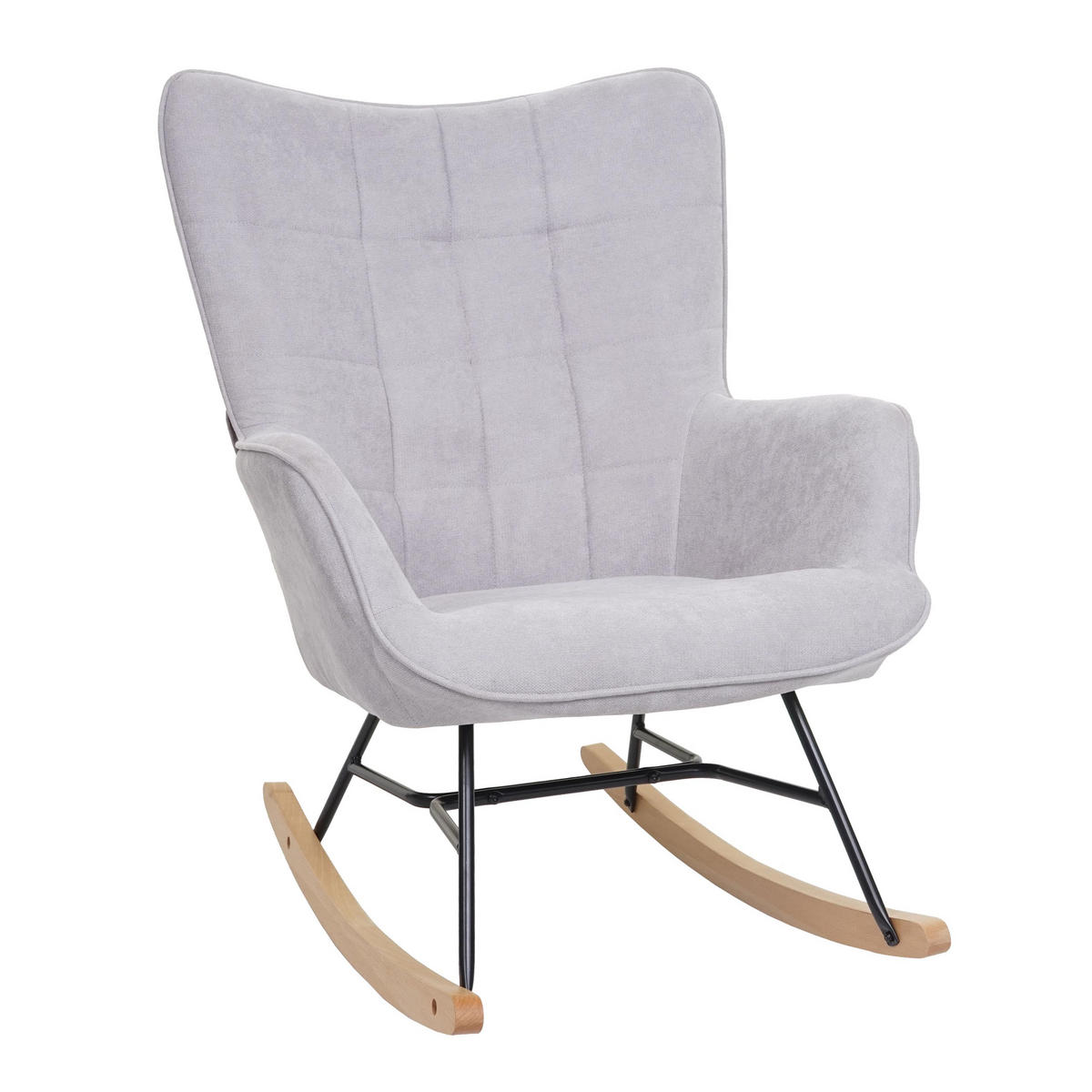 SCHAUKELSTUHL Grau - Grau, Textil (73/91/83cm) - MCW