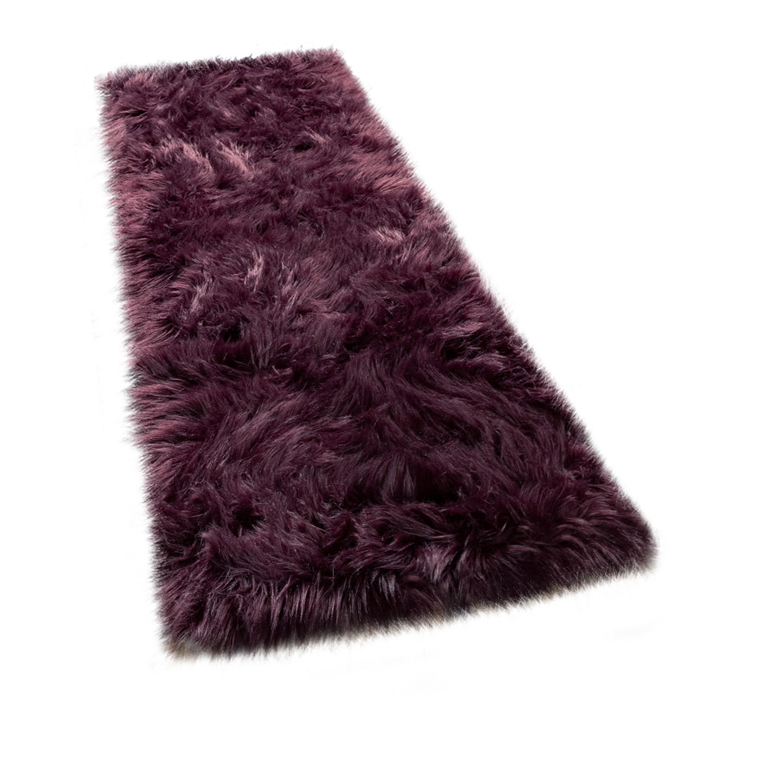 HOCHFLORTEPPICH 50/150 cm Playa 960 - Violett, Textil (50/150cm) - Paco Home