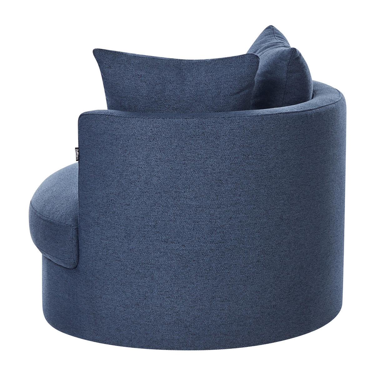 SESSEL Dunkelblau Dalby - Blau, Textil (82/61/82cm) - Beliani