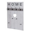WANDGARDEROBE HOME SHABBY-LOOK Cremeweiß - Weiß, Holz (60/91/8cm) - MCW
