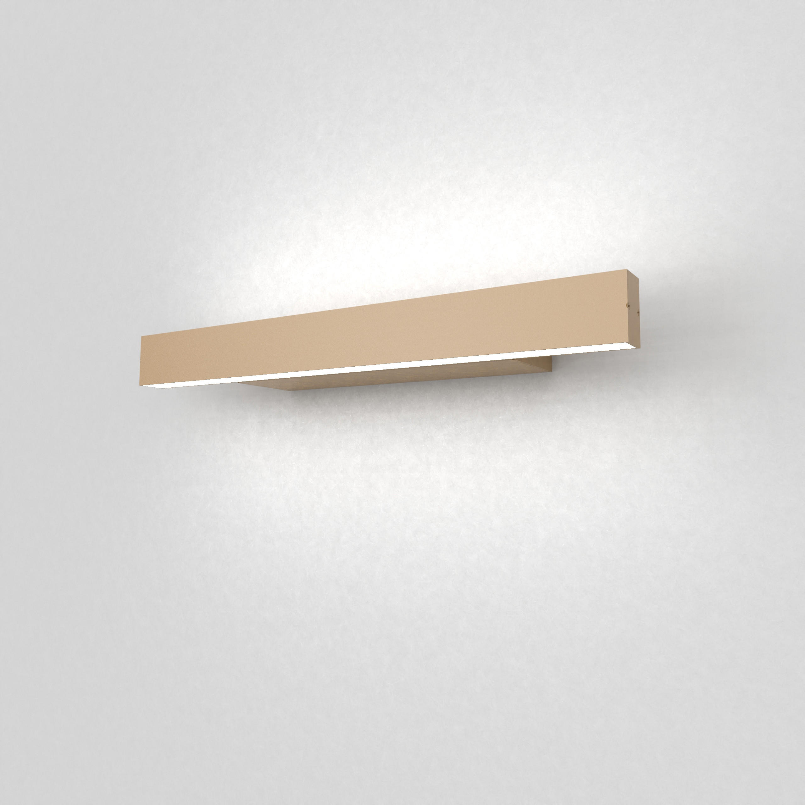 Lumicom Led-Wandleuchte Gold 30x3.1x7 cm