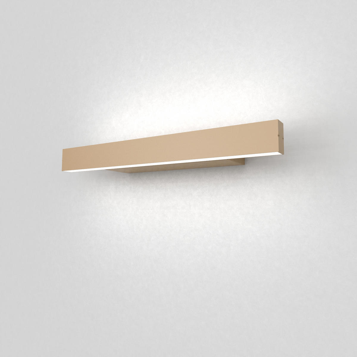 LED-WANDLEUCHTE - Goldfarben, Metall (30/3.1/7cm) - Lumicom