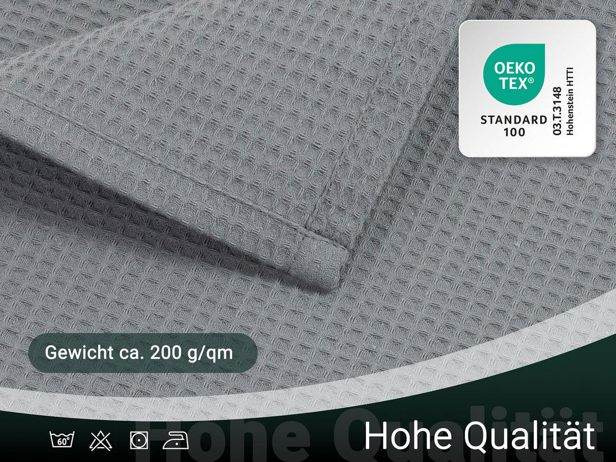 KUSCHELDECKE, 150x200 cm, 100% Baumwolle, Grau - Grau, Textil (150/200cm) - Zollner