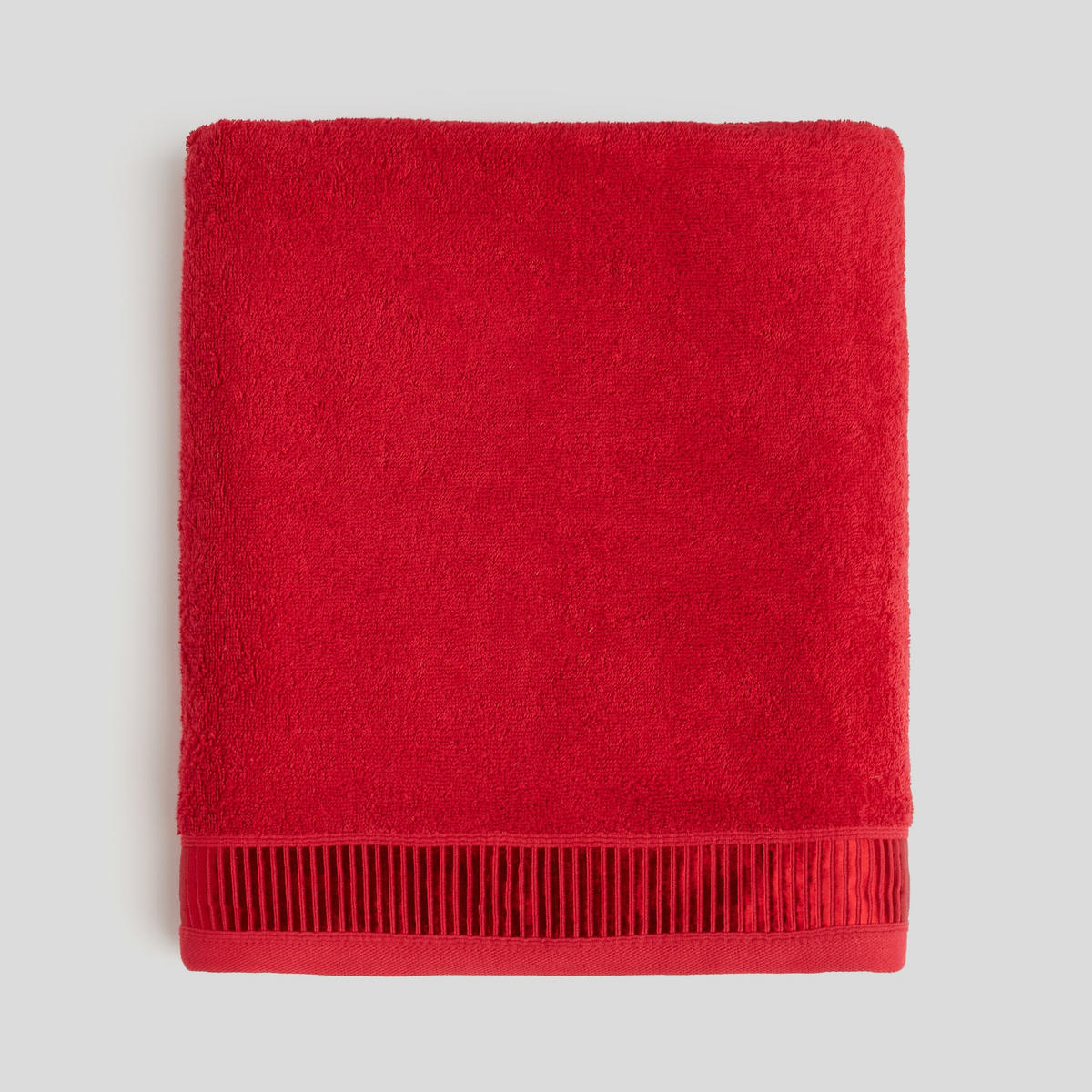 BADETUCH Alicanty - Rot, Textil (100/150cm) - home&you