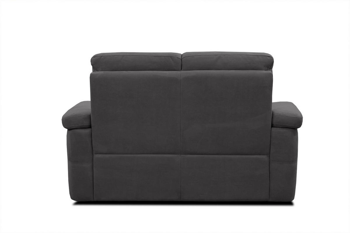 SOFA JONES 2-Sitzer, anthrazit - Anthrazit, Holzwerkstoff/Textil (166/102/99cm) - Courtois Laville