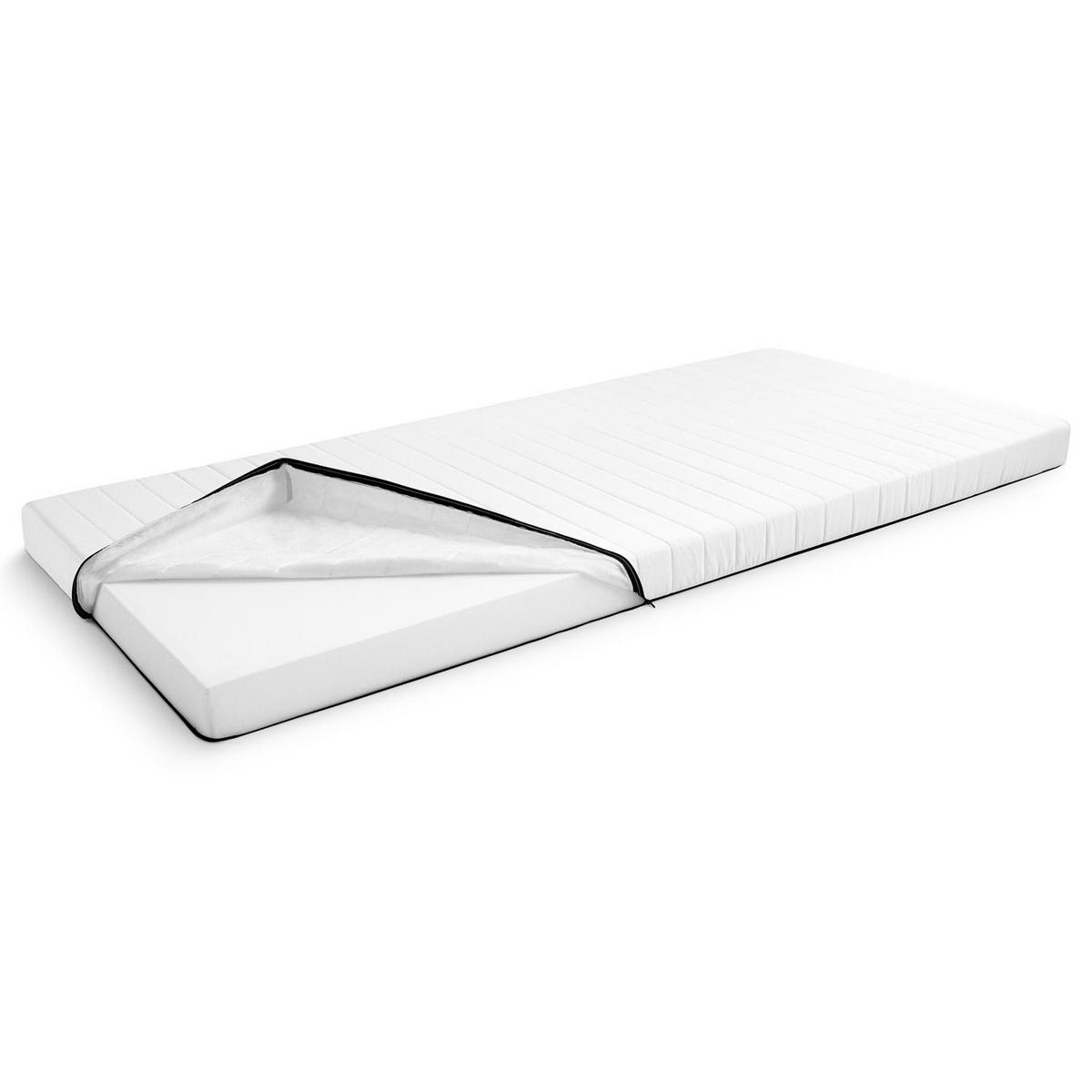 KOMFORTSCHAUMMATRATZE K10 90x200 cm - Weiß, Textil (90/200cm) - Matratzen Discount