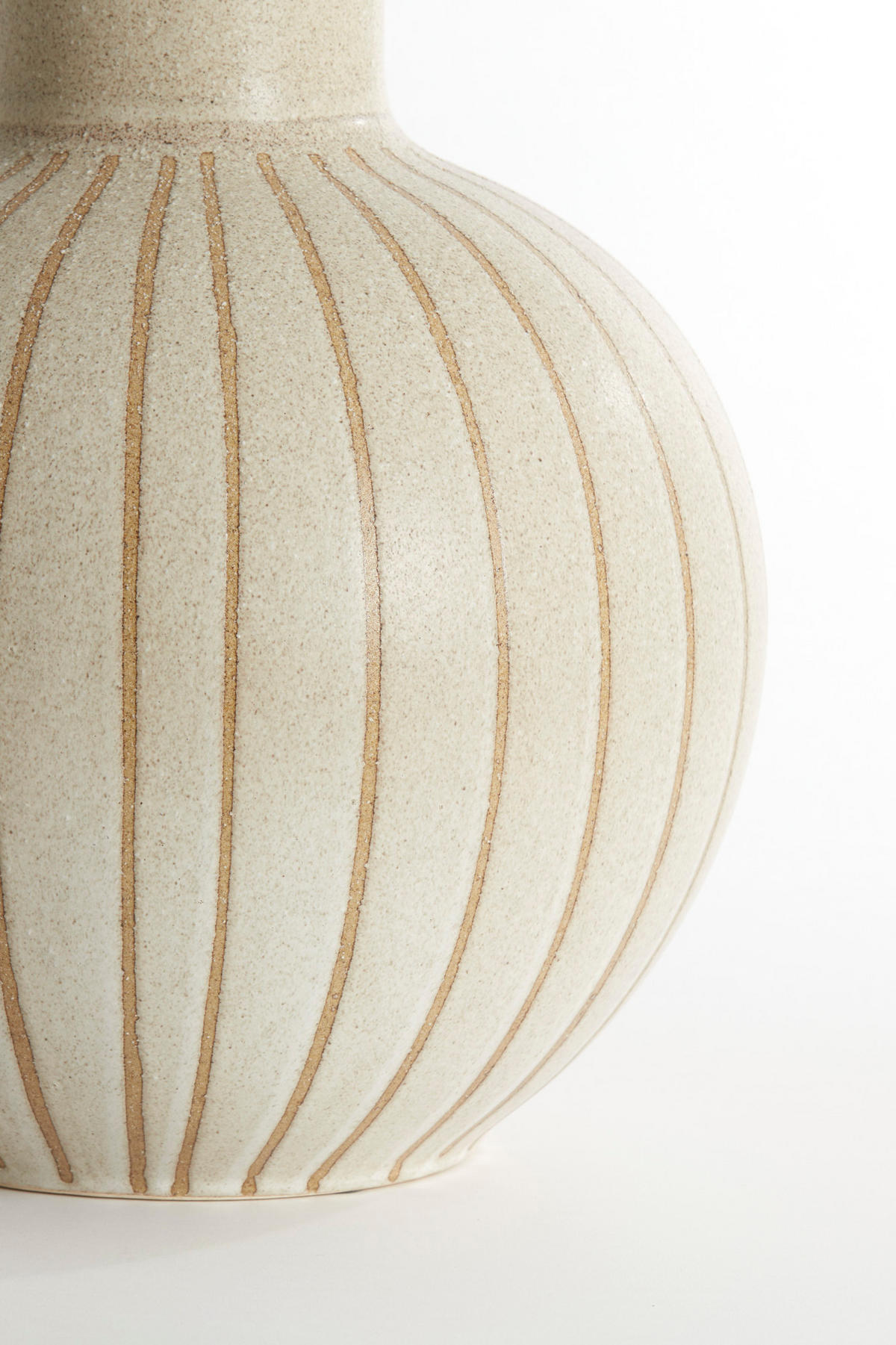 VASE Ulloa Braun Ø34/52 cm - Beige, Keramik (52cm) - Light & Living
