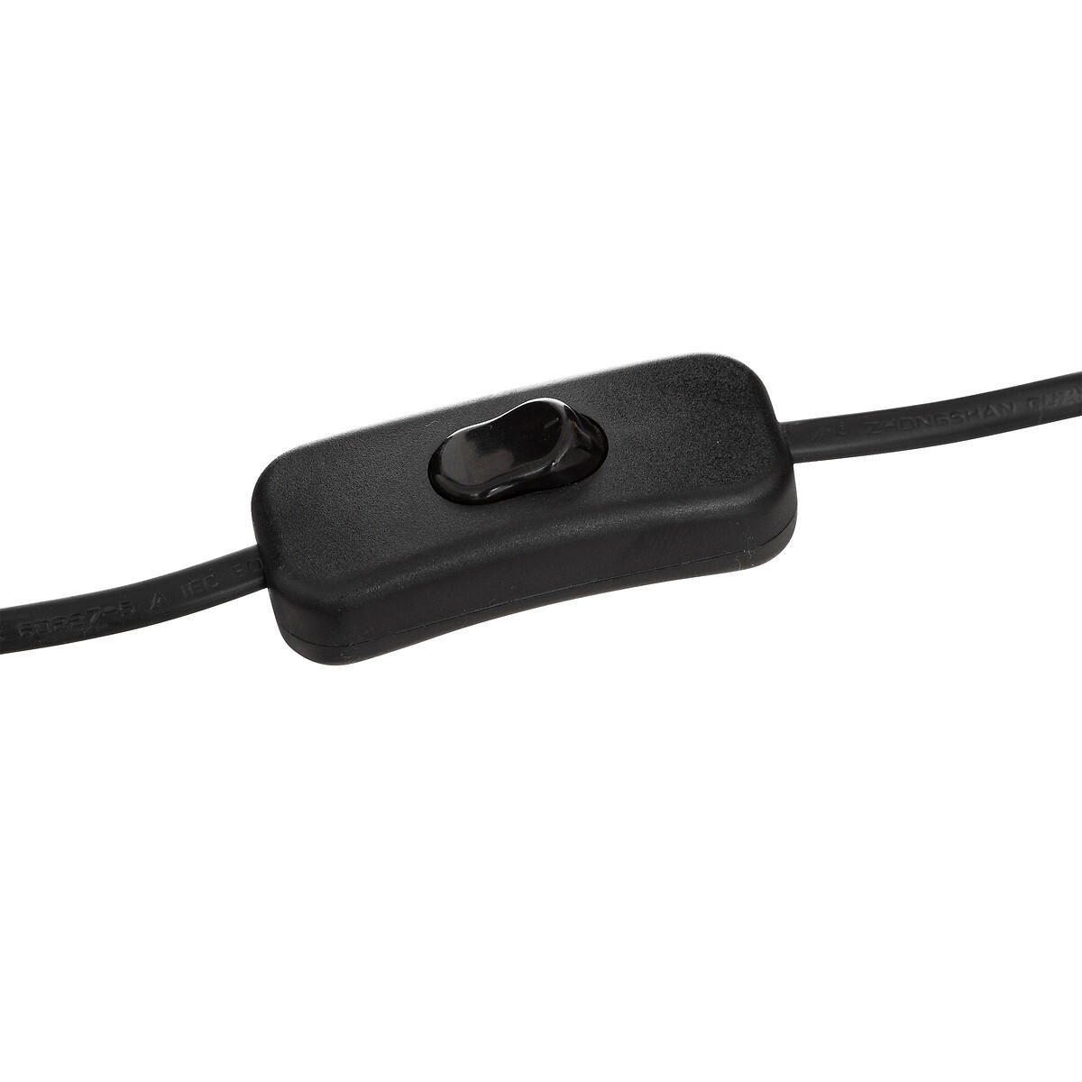 TISCHLAMPE Koby 24 cm - Schwarz, Keramik (16/16/24cm) - Atmosphera Createur d´interieur