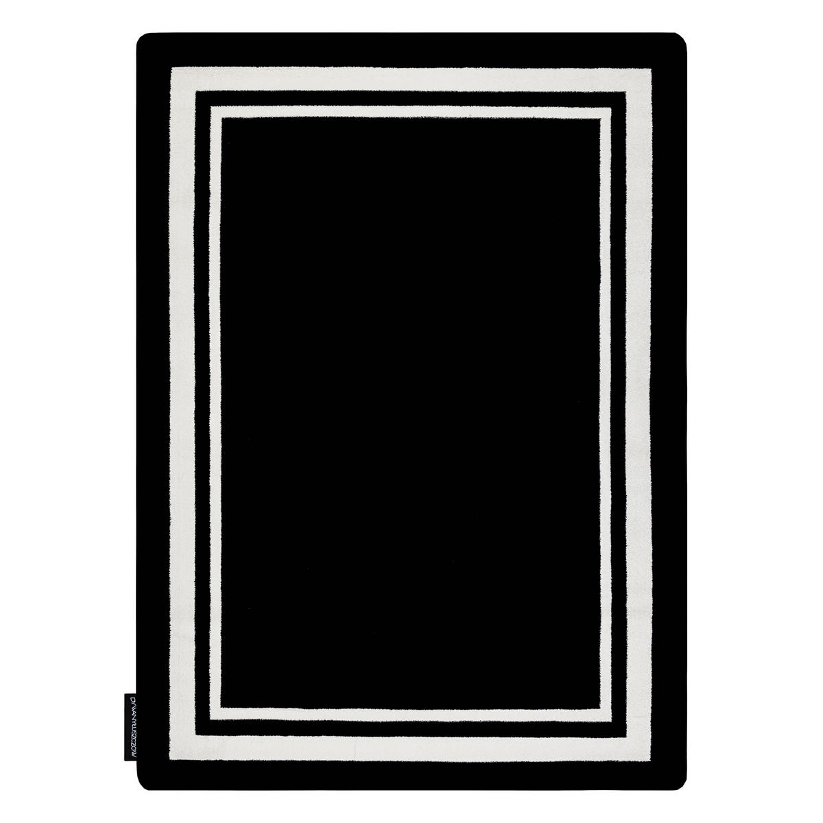 TEPPICH Hampton 160/220 cm - Schwarz, Textil (160/220cm) - rugsX