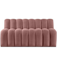 ESSZIMMERBANK CORDA, Rosa - Pink, Holz/Holzwerkstoff (163/78/71cm) - KONSIMO®