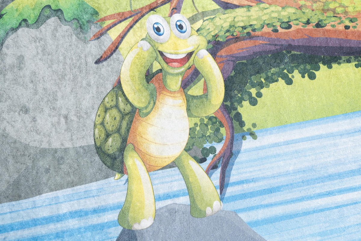 TEPPICH EMMA Blau 140/200 cm - Blau, Kunststoff (140/200cm) - Tapiso