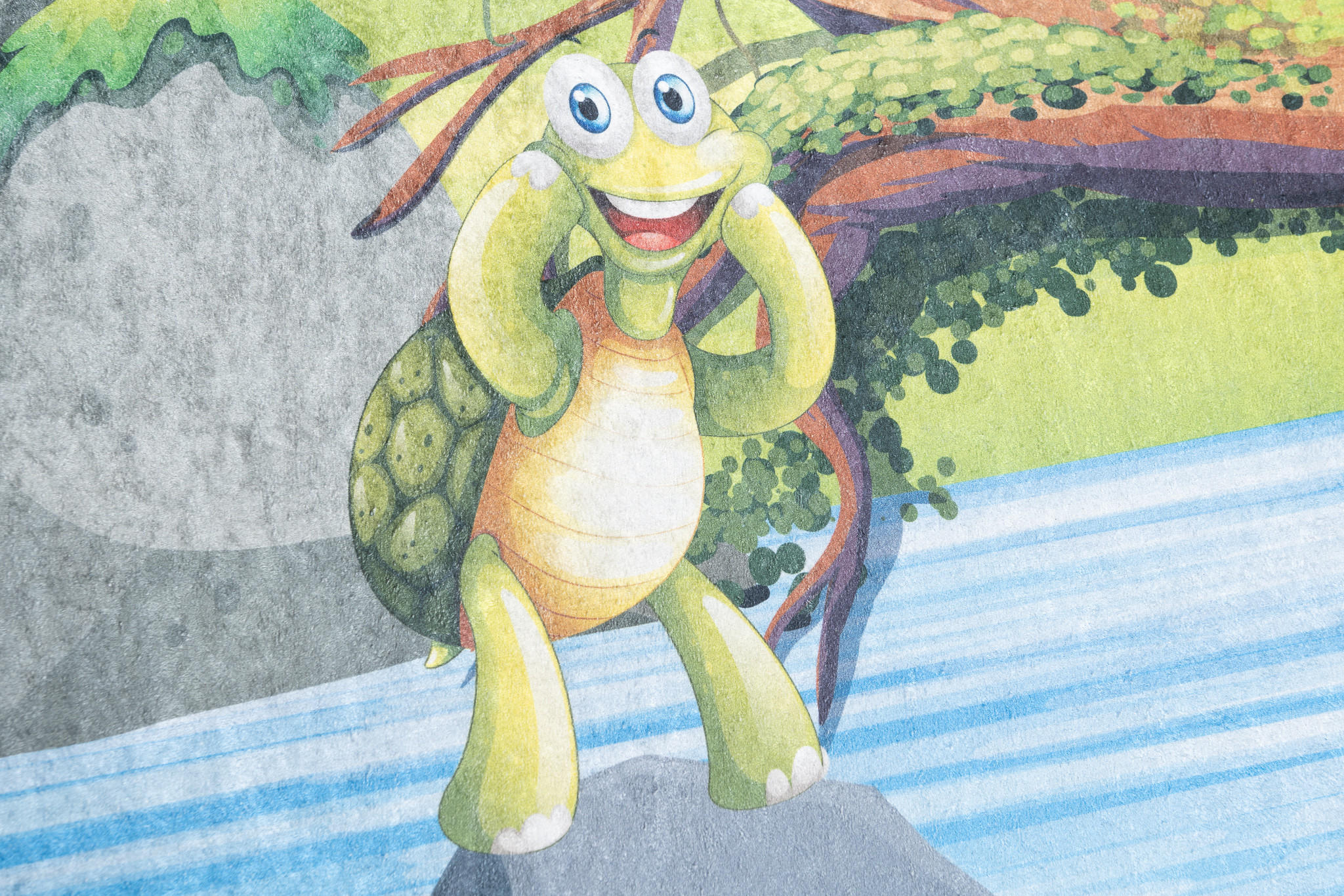 Thumbnail - Tapiso Teppich, Blau, Kunststoff, 160x230 cm, Teppiche & Böden, Teppiche, Teppich Kinderzimmer