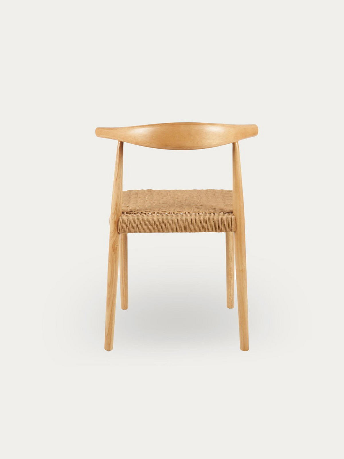 STUHL Krabi Natur 54.5 cm x 80 cm - Braun, Holz (54/80/55cm) - Kenay Home