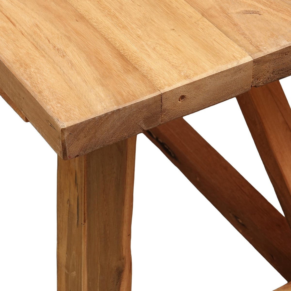 ESSTISCH Roca 180x100cm, Massivholz naturfarben - Naturfarben, Holz (100/180/74cm) - CREEDWOOD
