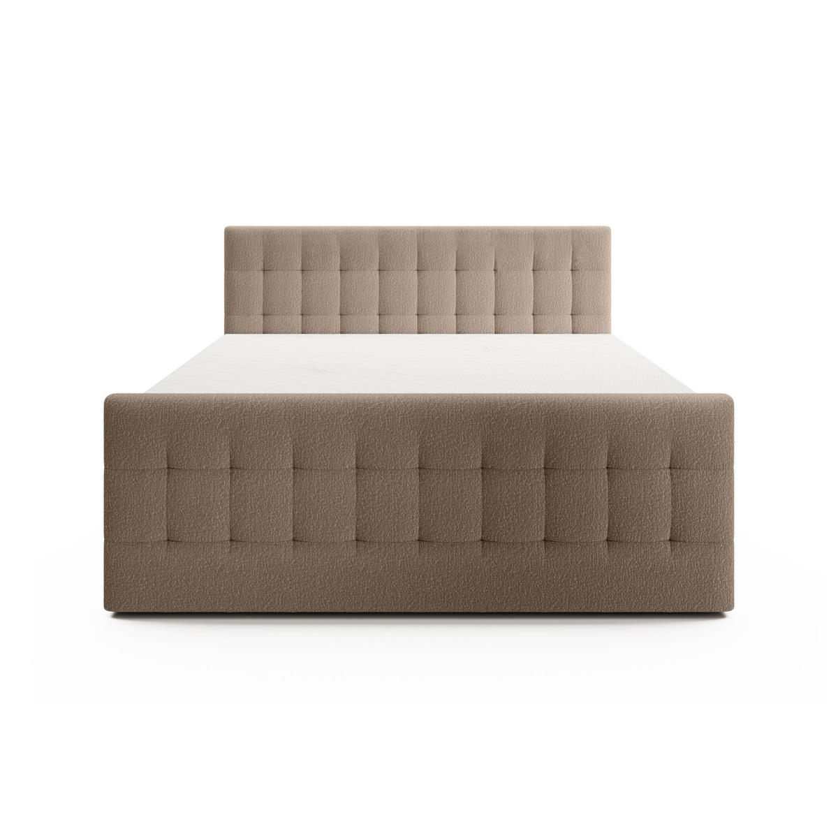 DOPPELBETT Yazo Royal 160x200 cm, Brown - Braun, Textil (160/200cm) - Fedve